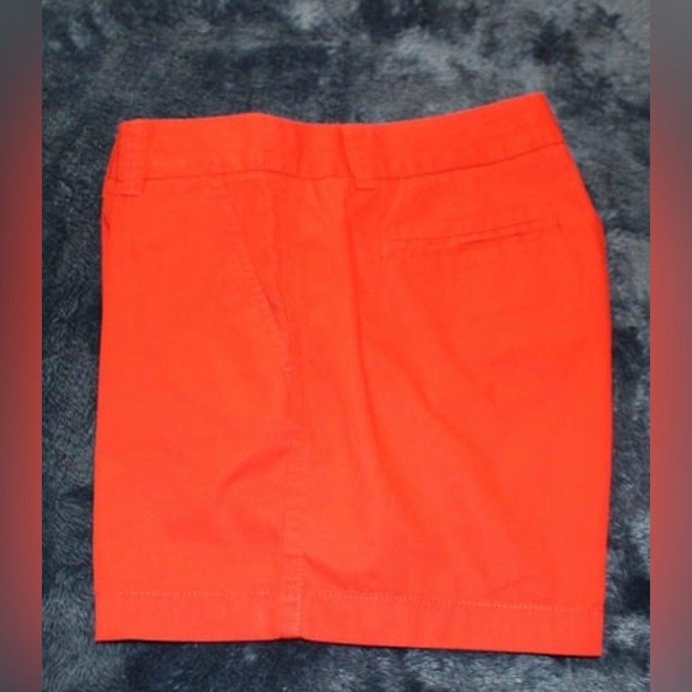 J Crew Original Red Chino Shorts 4
